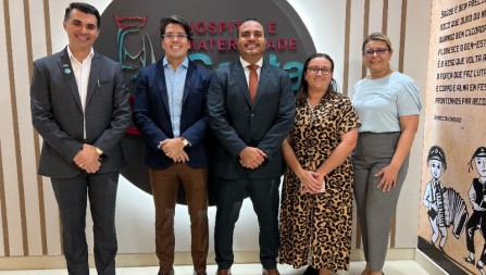 Hospital e Maternidade Santa Isabel recebe Procurador da República em visita institucional