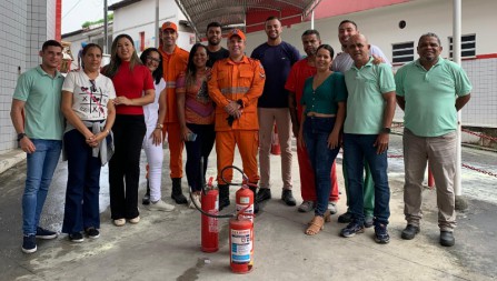 Hospital e Maternidade Santa Isabel realiza treinamento de brigada de incêndio para colaboradores