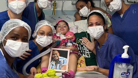 Após 1 ano e 7 meses na UTI Pediátrica, paciente Yasmin Letícia retorna para casa