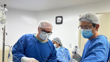 Centro Cirúrgico do HMSI realiza primeira Ureterorenolitotripsia flexível a laser