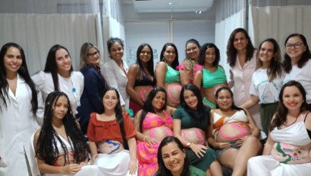 Hospital e Maternidade Santa Isabel realiza curso para gestantes através do projeto Gestabel